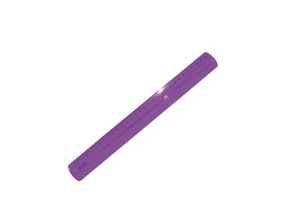REGUA PLASTICA 30 CM ACRINIL LILAS